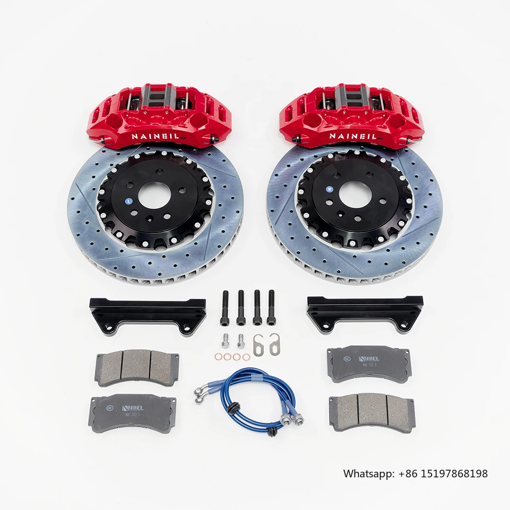 

NAINEIL Performance Brake System Front Forged 6 Piston Brake Caliper Big Brake Kit for Nissan Skyline R33 GTR