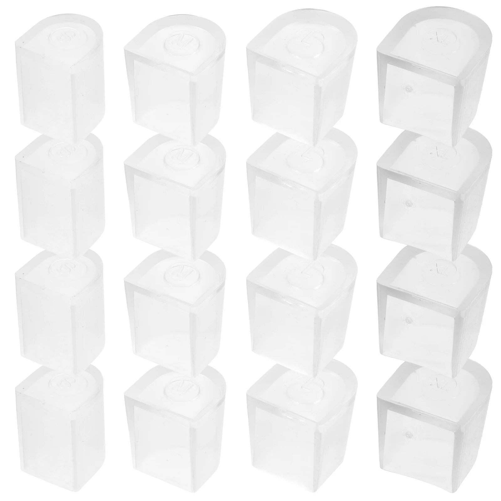 Shoe Clear Tips Caps For High Heels Clear Protector Heel Caps High Heel Tips Non-Skid Pvc Transparent Covers For Grass