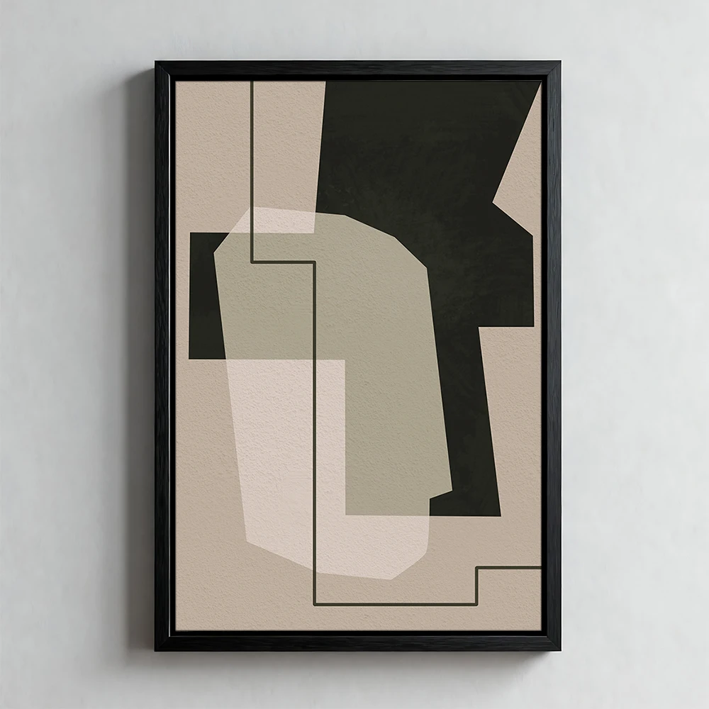 Impresión en lienzo abstracta moderna, póster minimalista, cuadro de arte de pared para decoración del hogar y la habitación