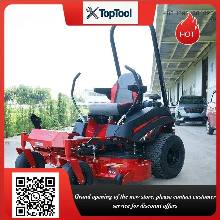 Hot Selling Riding Lawn Mower Tractor  With for Grass Cutting 25HP 48 50 62 Inch Ride on Zero Turn  Lawn Mower