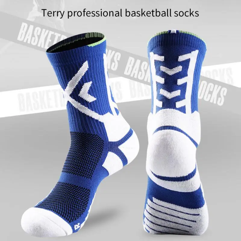 2023 Men Women Football Socks  Thickened Towel Bottom Non-slip Cycling Socks Outdoor Comfortable Running Basketball Sports Socks