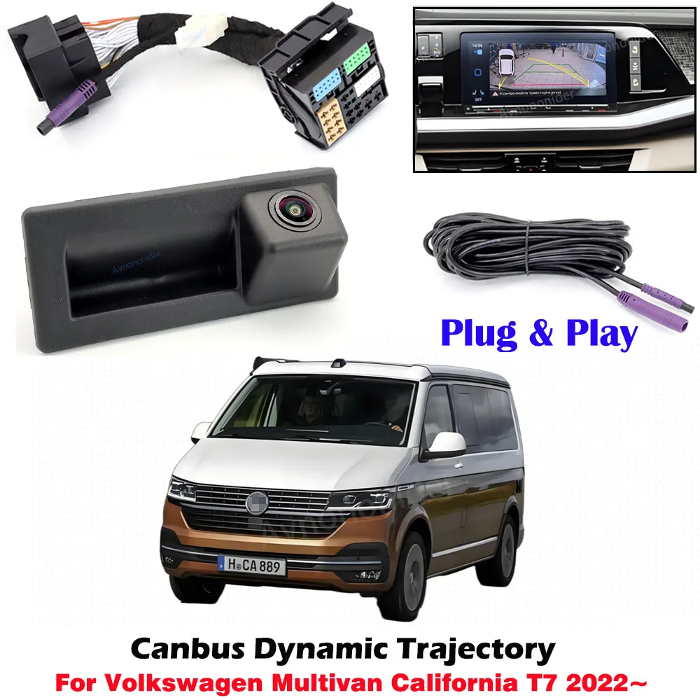 canbus-dynamic-trajectory-parking-reverse-camera-for-volkswagen-multivan-california-t7-2022~-present-work-with-mqb-platform-oem