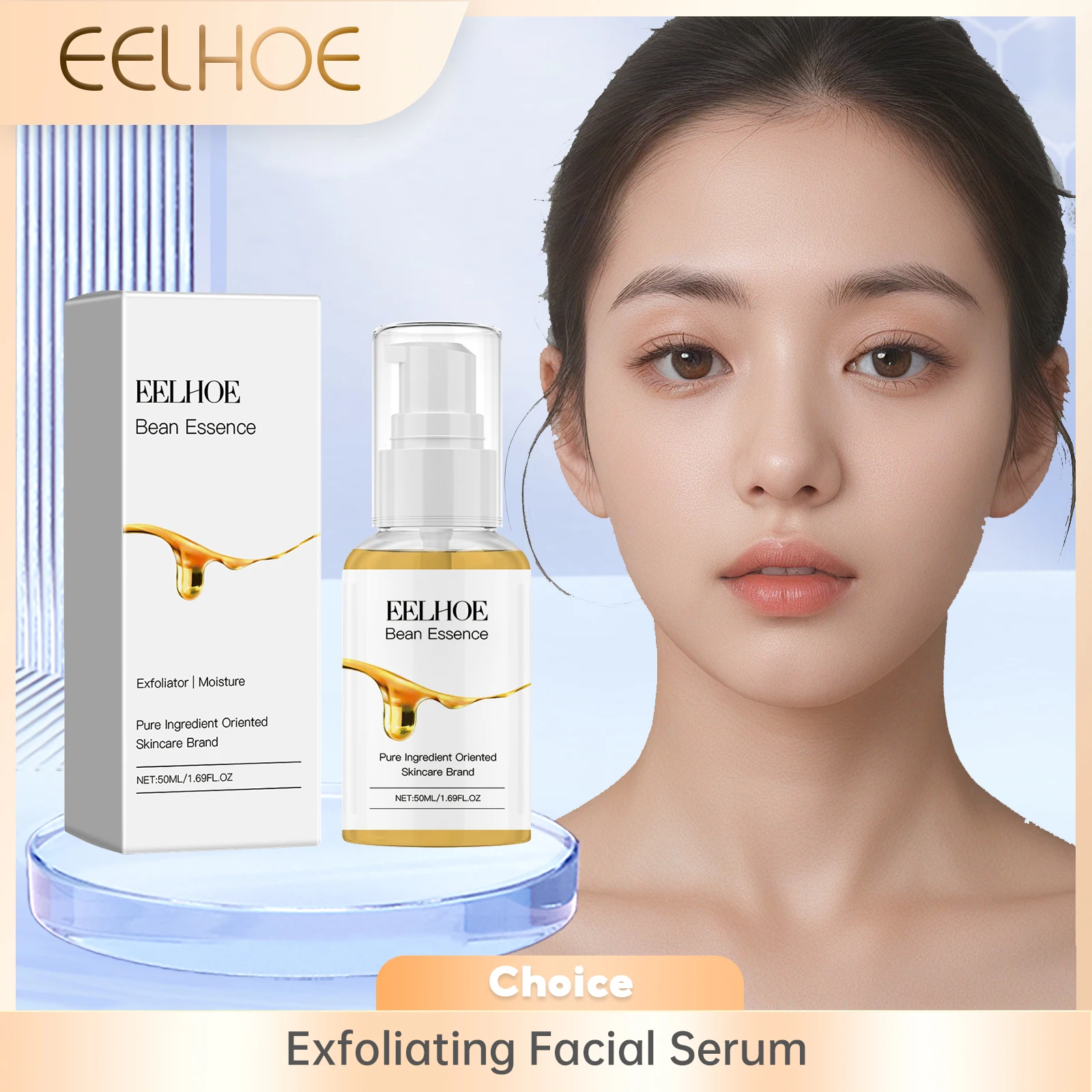 

Exfoliating Serum Remove Old Dead Skin Fade Dark Spots Brightening Face Serum Shrink Pores Firming Moisturizing Smooth Essence