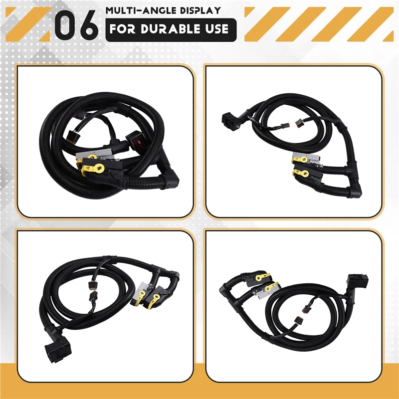 Auto para ec210b ec240b ec290b d6e d7e cablagem do motor novo 14631808 cablagem de conexão para controlador