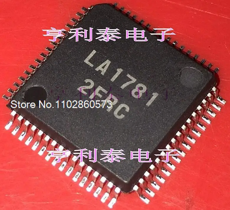 LA1781M-MPB LA1781M LA1781 QFP64 오리지널, 재고. 전원 IC