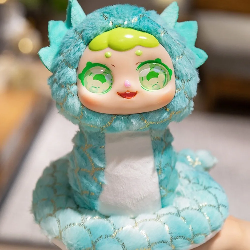 

Big Eyes Snake Year Plush Toy Good Luck Blessing Wealth Snake Year Mascot Toy PP Cotton Soft Lucky Snake Doll Plushies