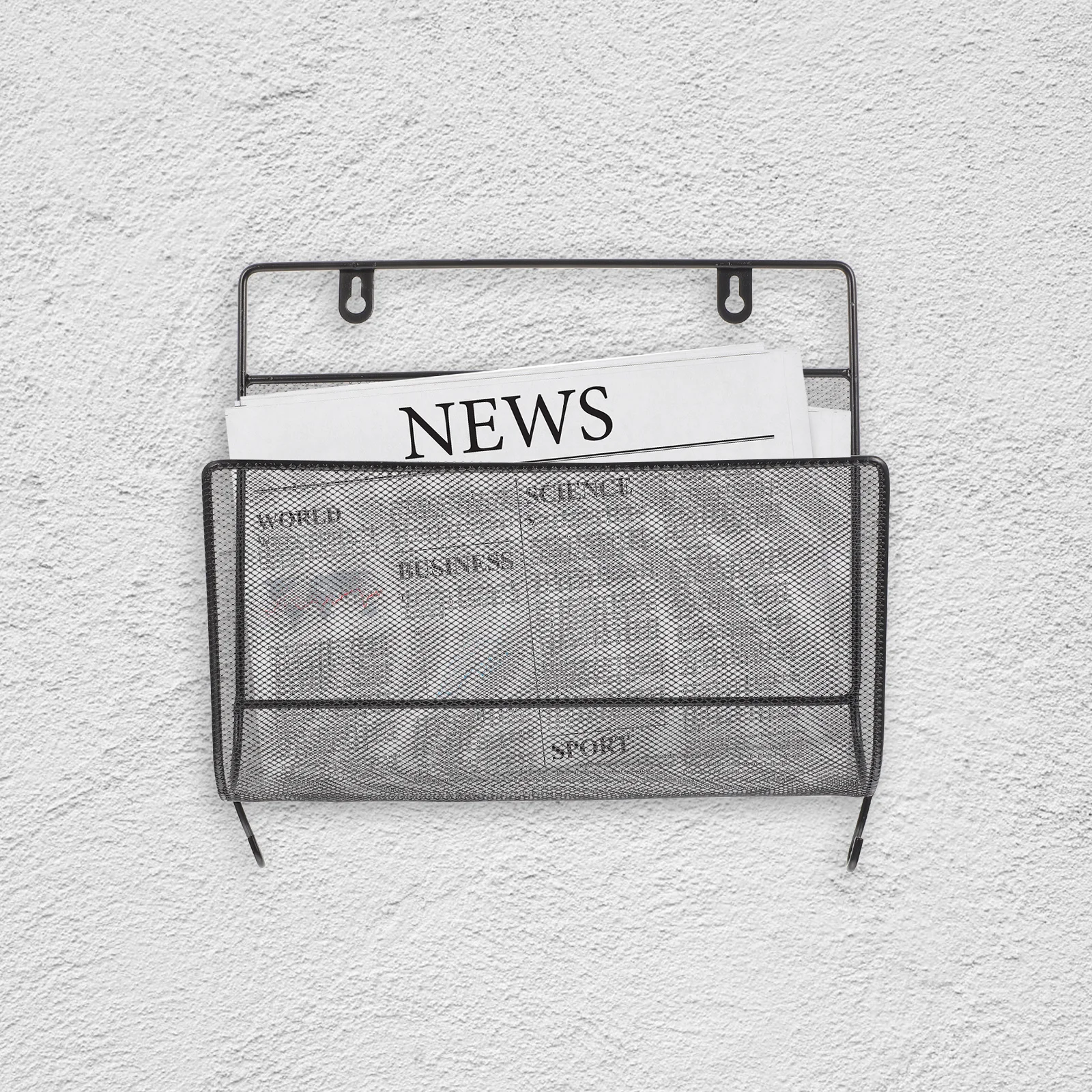 

Wall Mounted Shelf Iron Storage Rack For Books Magazines Keys Cups Wall Hanging Organizer Home Office Bathroom Decor