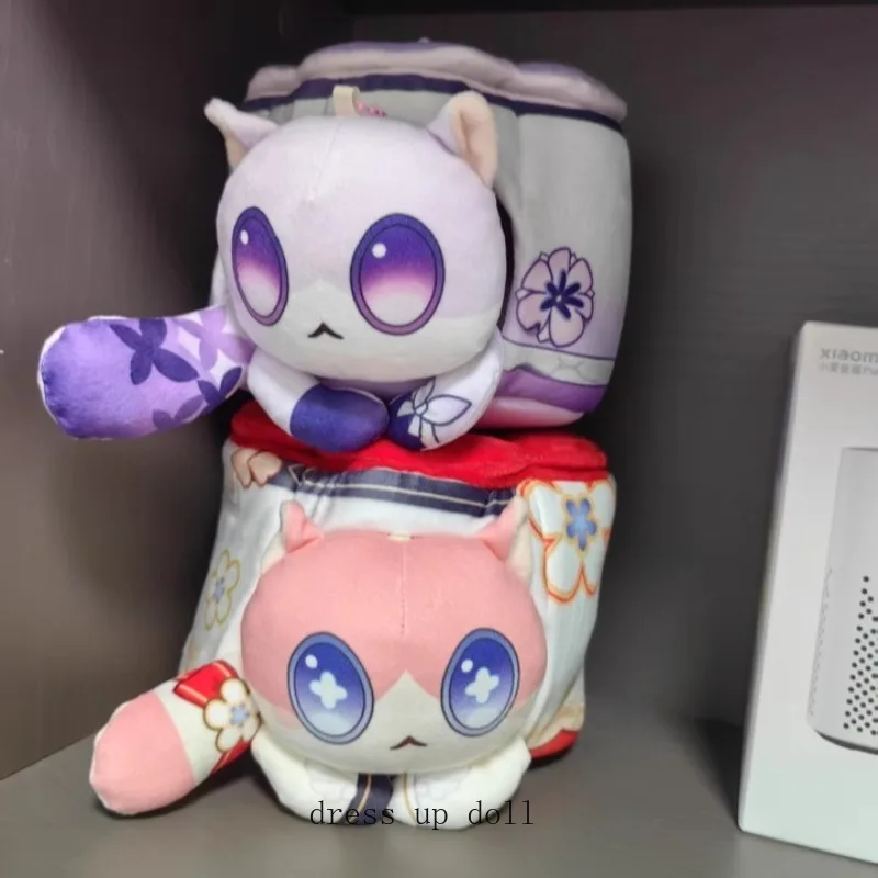 

Anaxagoras Cifera Castorice Phainon Tribios Honkai: Star Rail Soft Cat Cake Plush Dolls Throw Pillow Stuffed Toy Cushion Gift