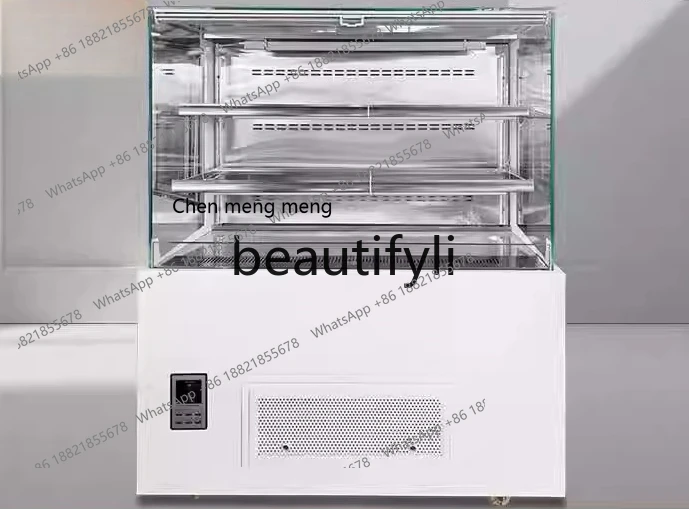 

Горячие продажи, открытый большой емкости с воздушным охлаждением, коммерческий холодильный шкаф для торта, напитков, витрина для хранения фруктов