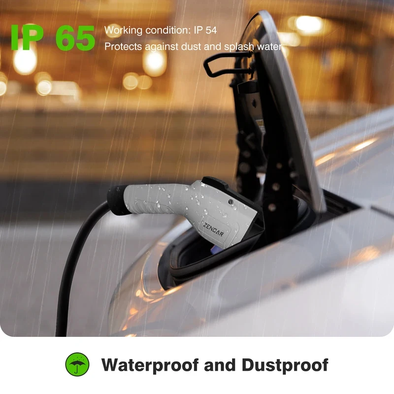 32A Smart Electric Car Charger APP AC EV Charging Station Home Wall-mounted EV Charger WIFI with Type 1 Cable