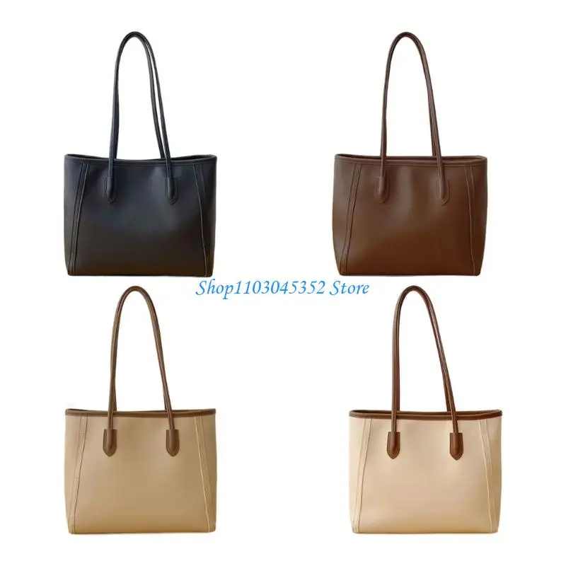 

Leather Shoulder Bag Work Toted Bag for Women Purses and Handbags Underarm Bag