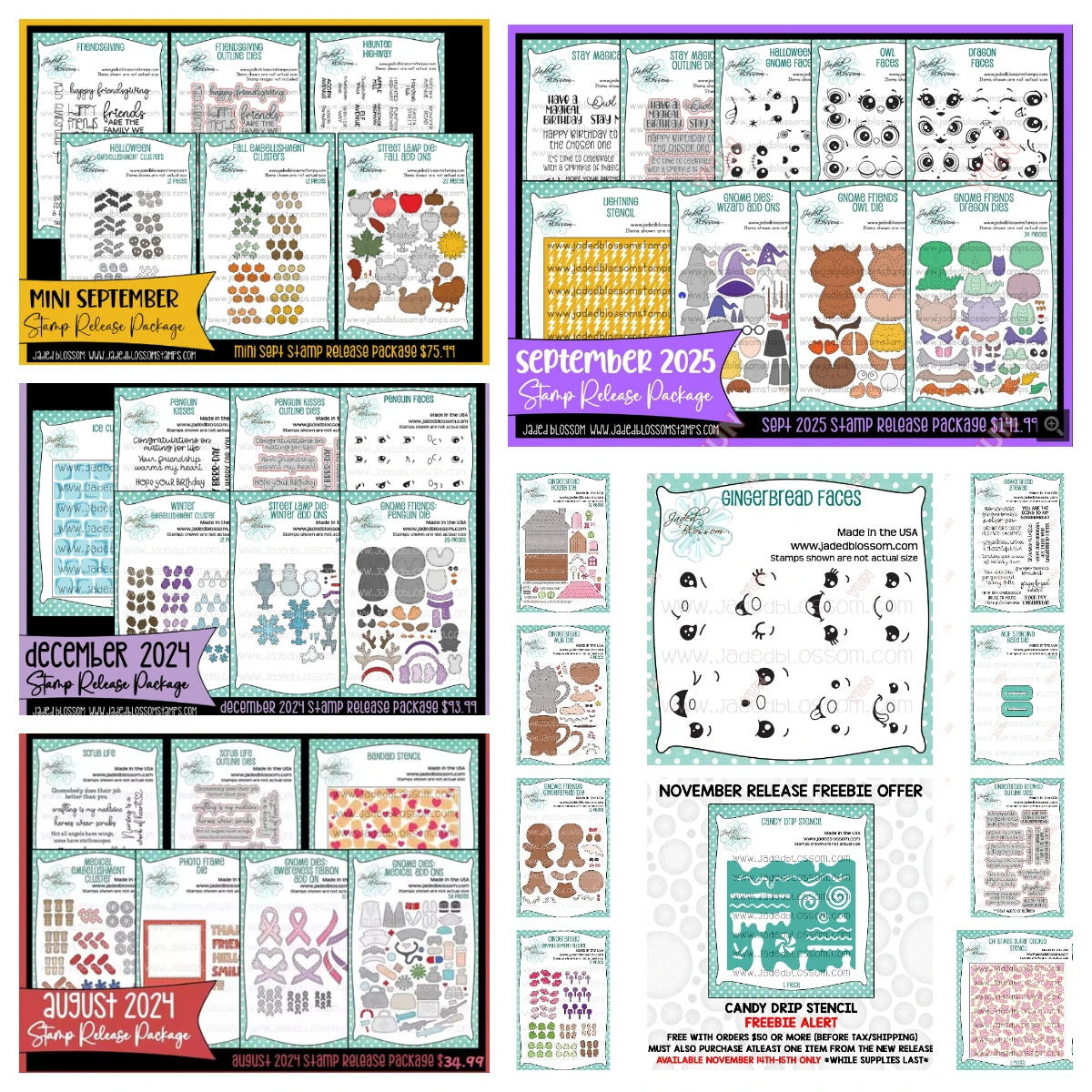 

Christmas Gnome Friends: Gingerbread Faces Die Stamps Sugar Cookie Dies Cut Die DIY Greeting Card Scrapbooking Embossing Stencil