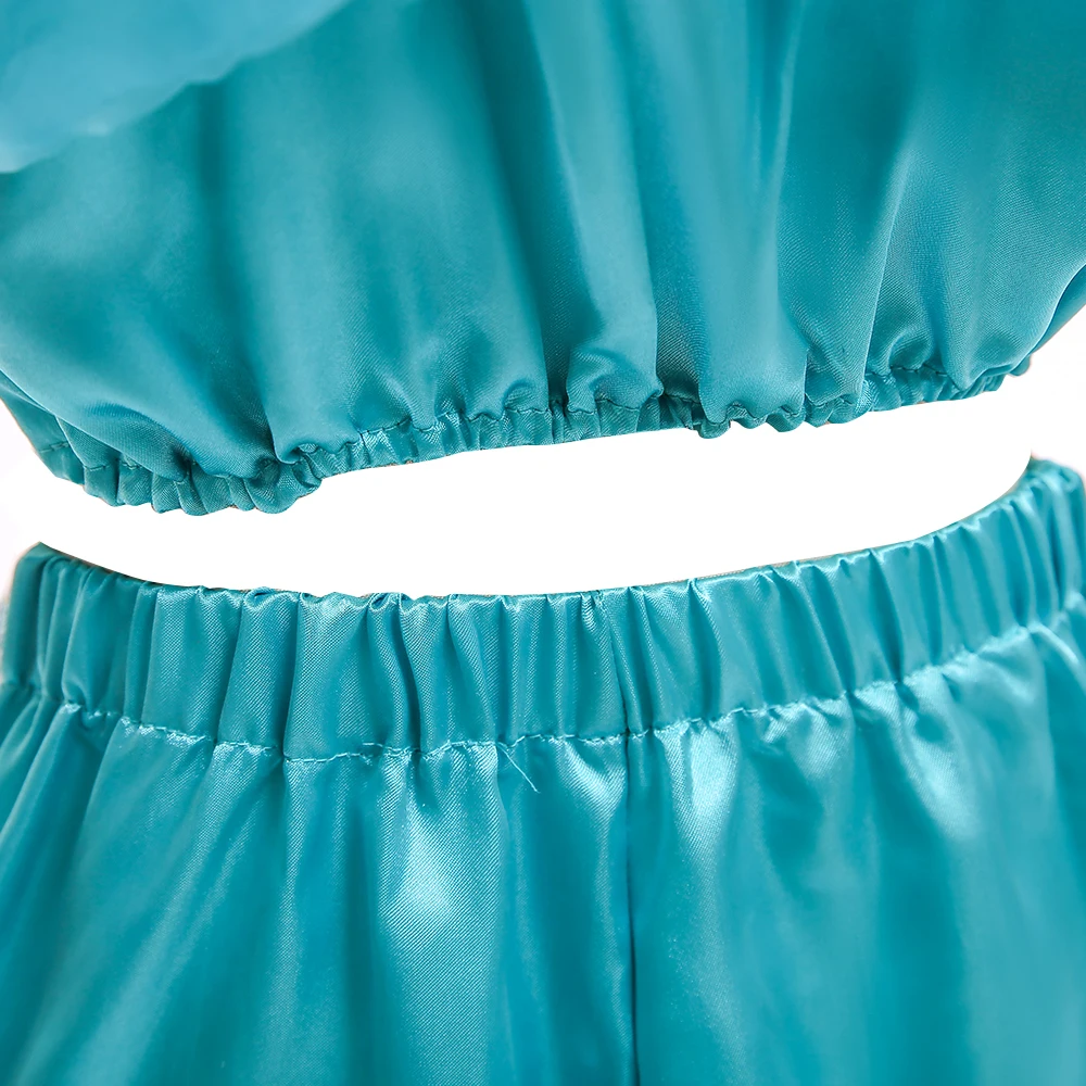 Klassisches Märchen Aladdin Wunderlampe Prinzessin Jasmin Mädchenkleid Cosplay Karneval Party Geburtstag Mädchenkleid Halloween Kostüme – Detail 11