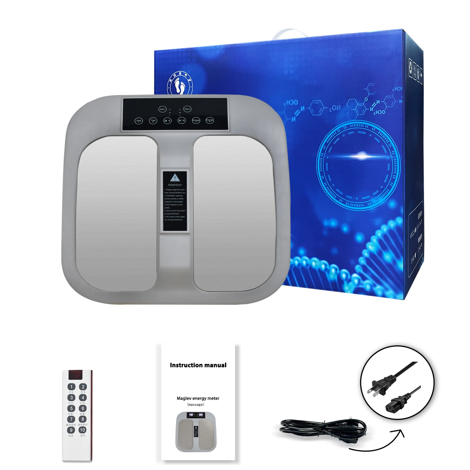 BIO Tera-P90  PEMF Massage IteraCare THZ Feet Massager Machine - Foot Massage Qi And Blood Unblocked for Relaxation And Wellness