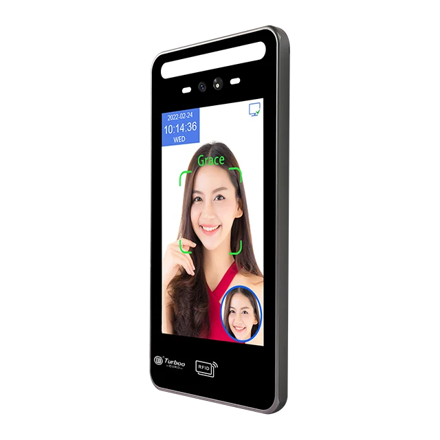LINUX Ai Recognito facial Productos de control de acceso biométrico Dispositivo facial de asistencia RFID para empleados Reloj en el trabajo