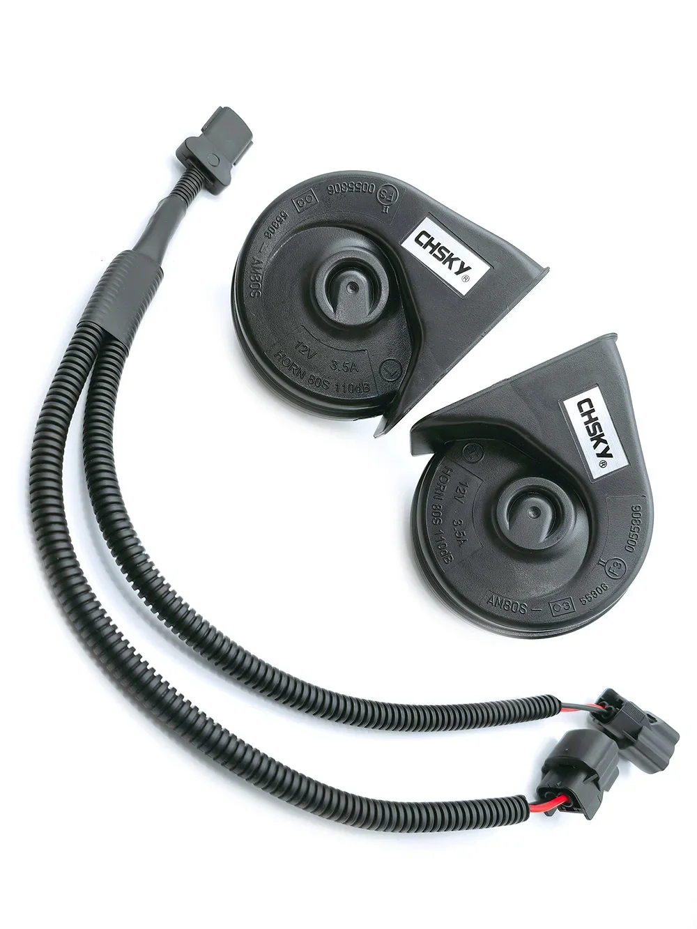 Car Snail Type Horn Accessories Speakers Tweeter High Bass Waterproof Whistle For Hyundai Elantra Avante i30 CN7 2020-Pre
