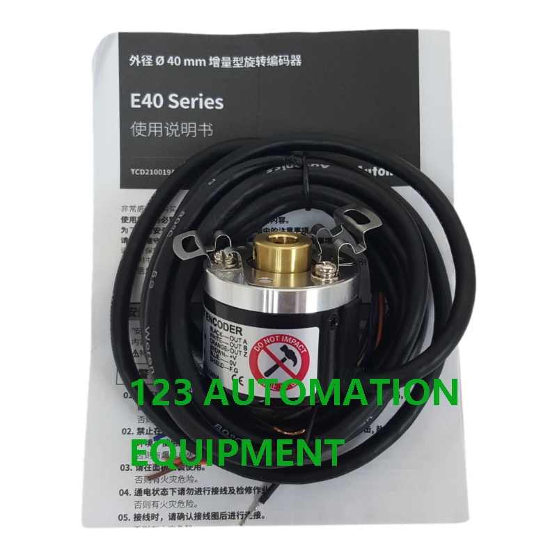 Authentic New Autonics E40H8-100 200 360 500 600 1000 1024 2000 3600-3-T-24 Rotary Encoder Hollow Incremental