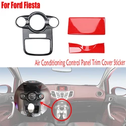 For Ford Fiesta 2009-2013 2012 2011 2010 Air Conditioning Control Panel Trim Cover Sticker