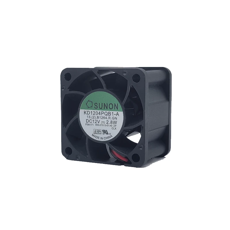 Voor Sunon KD1204PQB1-A 40*40*28Mm 40Mm Dc 12V 2.8W 1u Case Server Inverter Koelventilator