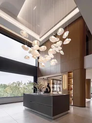 LED Postmodern 20cm Clear Amber Glass Clouds Ceiling Chandeliers 2024 Lighting Lustres Hanging Lamps For Living Room