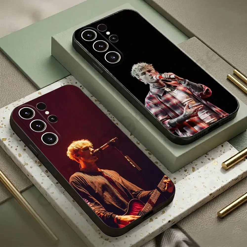 M-MGK Lost Americana Phone Case For Samsung S20,21,22,23,24,25,26 plus,ultra Silicone Cover