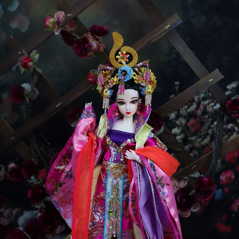 2026 New Creative Original Costume Doll Tang Dynasty Handmade Multi Joint Chinese Style Princess Doll For Children's Gift LI927