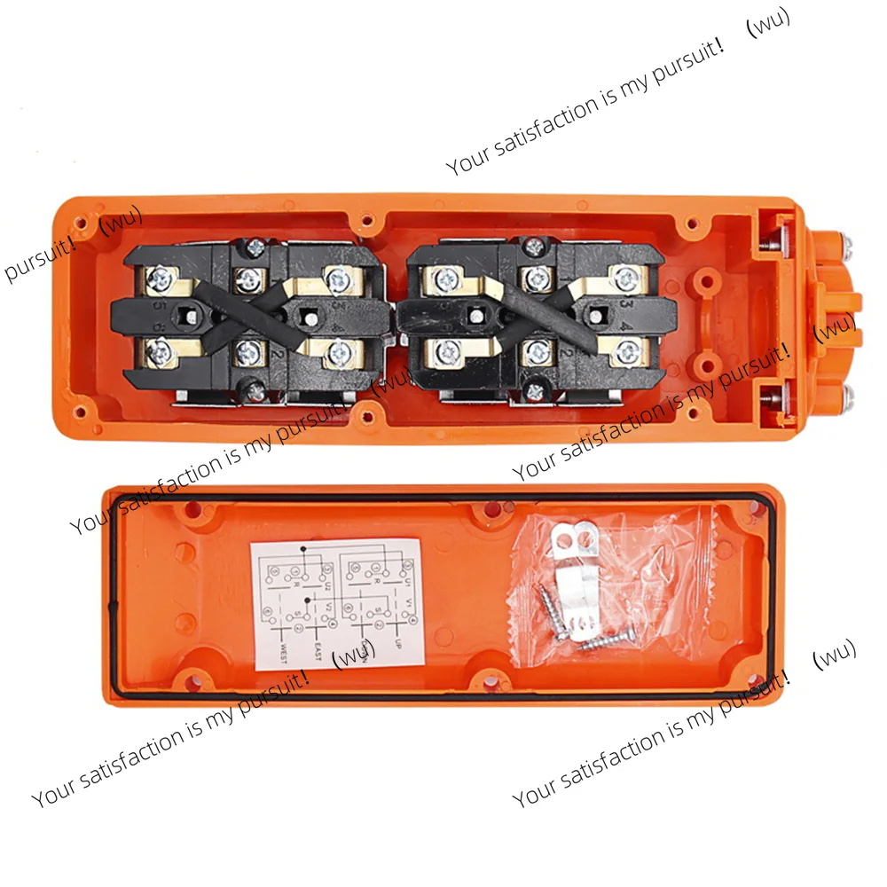 1PC Rainproof 4 Way Hoist Pendant Control Station Push Button Switch COP-22