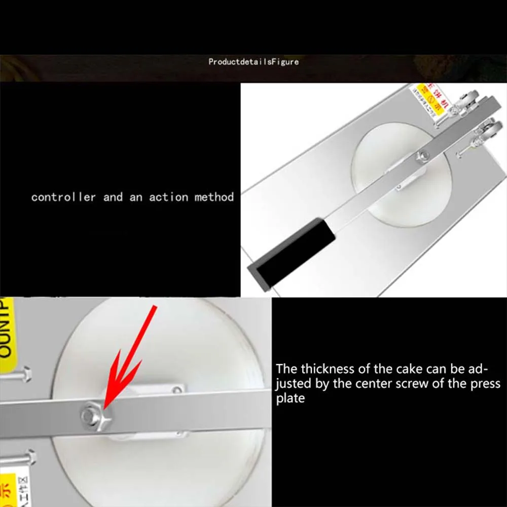 macchina-manuale-per-pressare-e-formare-l'impasto-della-pizza-in-acciaio-inossidabile