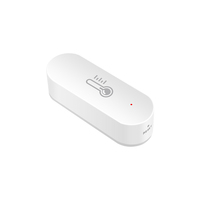Tuya Smart WiFi Zigbee Temperature And Humidity Alarm Sensor for Home Security Alarm System Wireless Monitoring