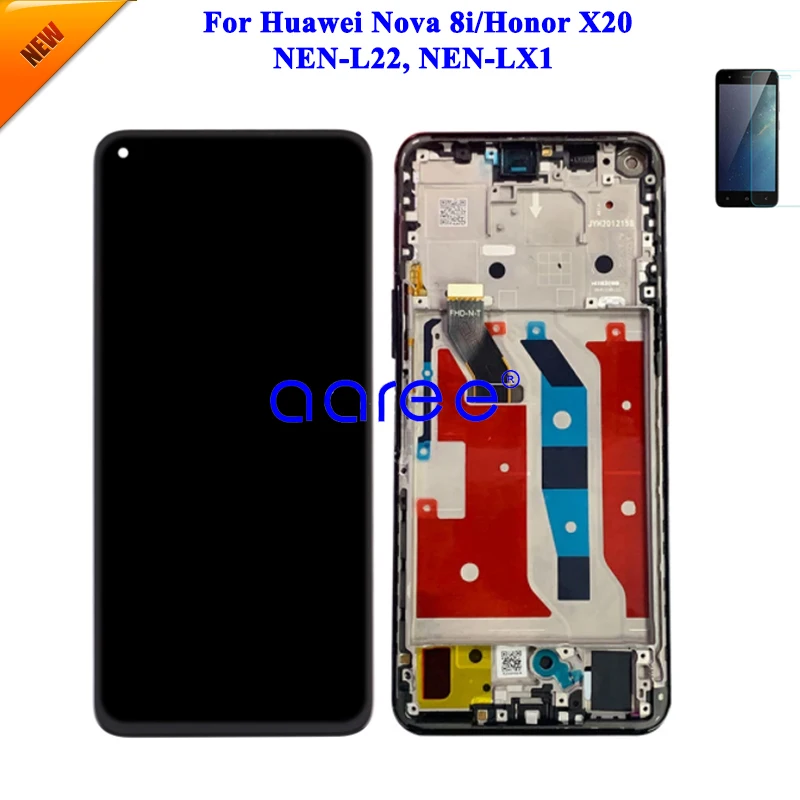 

Tested LCD Display For Huawei Nova 8i LCD For Huawei Honor X20 Display LCD Screen Touch Digitizer Assembly