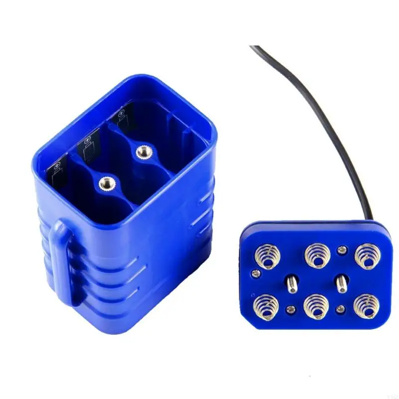 Y4QF 12V Waterproof USB 6x 18650 Penyimpanan baterai untuk kotak case untuk LED sepeda untuk
