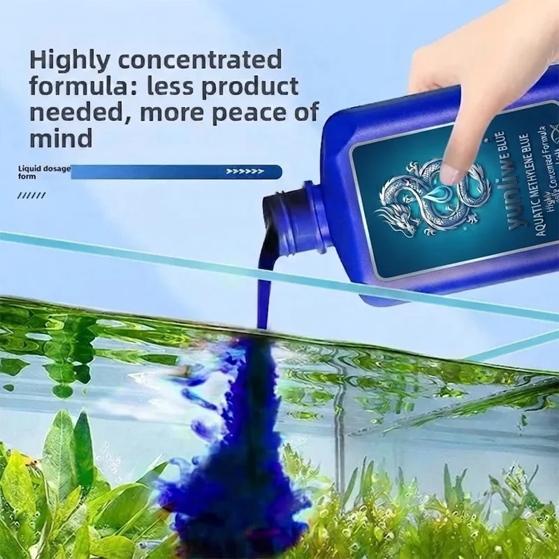 Aquarium Plant Liquid Fertilizer - يونليوي 200/500 مل: سائل مركز من