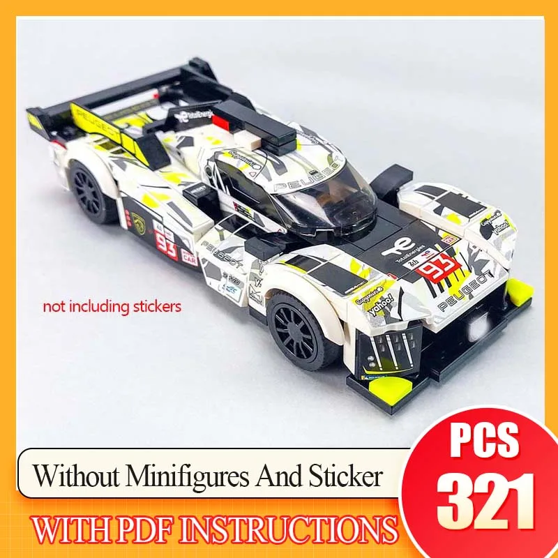 

Технологии, подарки, праздник, сборка, детские игрушки, костюм, городской чемпион, модель скорости автомобиля, MOC, строительные кирпичи, спортивный автомобиль 9X8, модульный