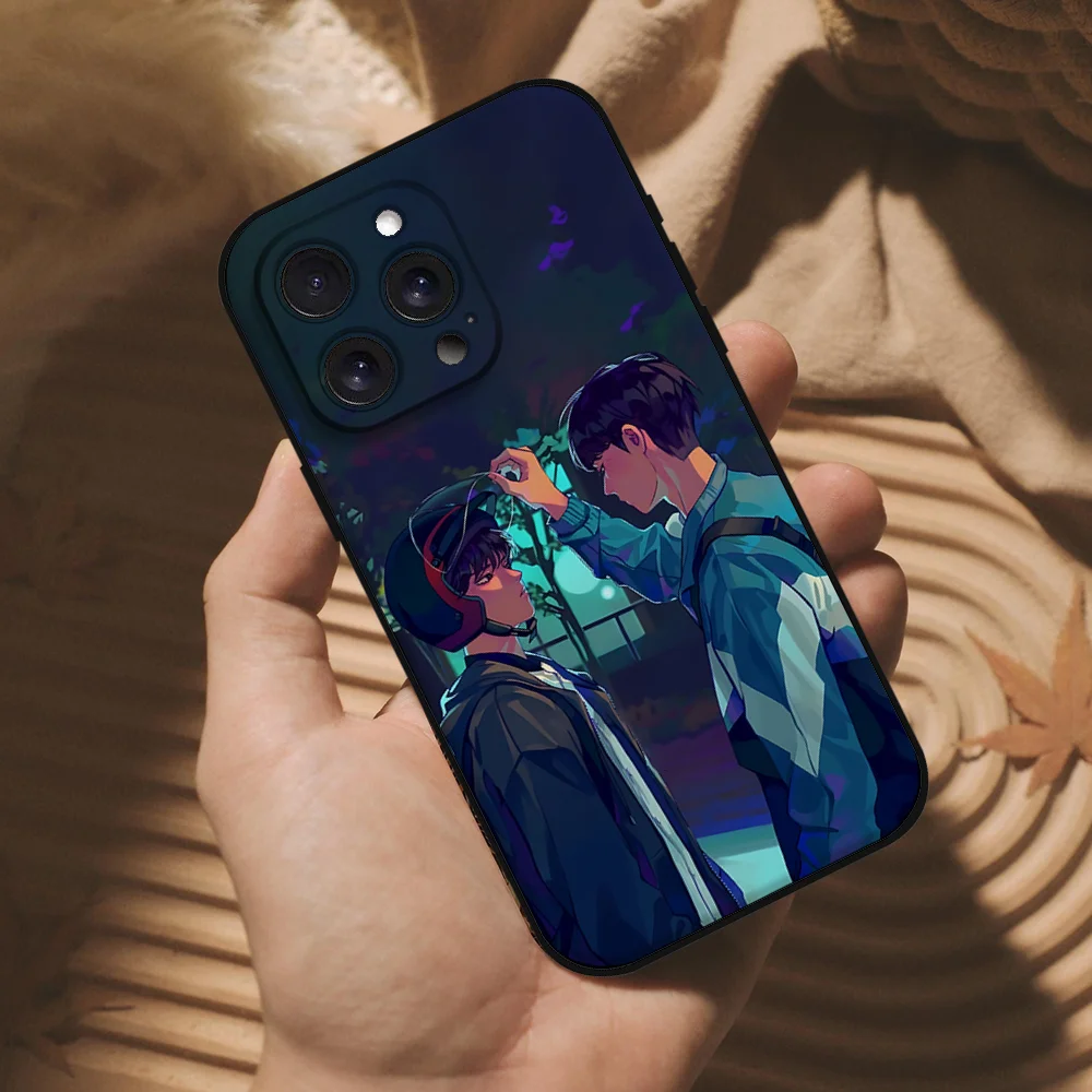 حافظة هاتف W-Weak-Hero Class 1 لهاتف آيفون 16 15 11 13 14 Pro Max 7 8 Plus X Xr Xs Max 12 حافظة غطاء أسود صغير #6