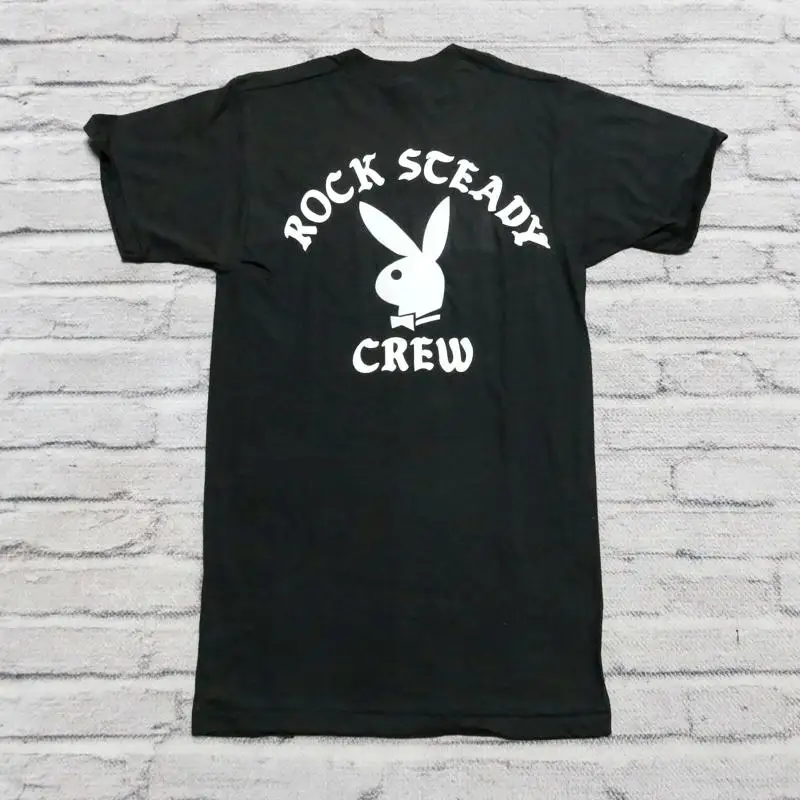 Vintage Rare Rock Steady Crew Shirt M Made in USA Breakdance Hip Hop Rap Tee