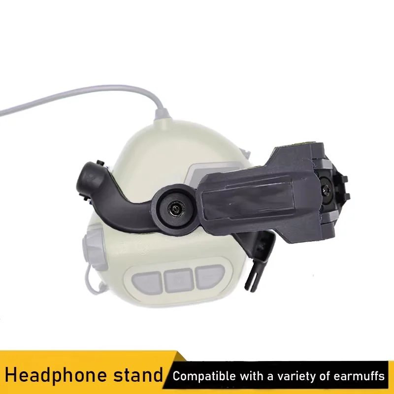 

Адаптер для наушников для шлема, кронштейн для наушников, изогнутая направляющая для шлема, кронштейн для наушников для шлема, совместимый с M31 и M32