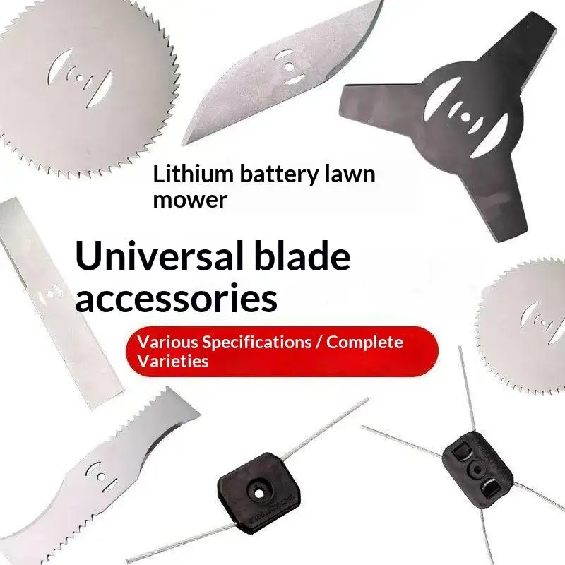 Universal 150mm Metal Grass String Trimmer Brushcutter Head Blades 3/4T For Electric Lawn Mower Lawnmower Parts Tool Accessories