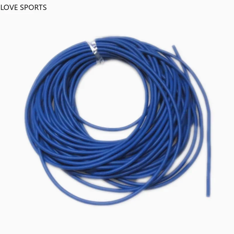 Nieuwe 20M Diameter 1.6 2.0 2.5 2.8 3.0mm Rubber Effen Elastische Rubberen Lijn voor Vissen Traditioneel Niveau Ronde Elastisch Touw voor Mannen