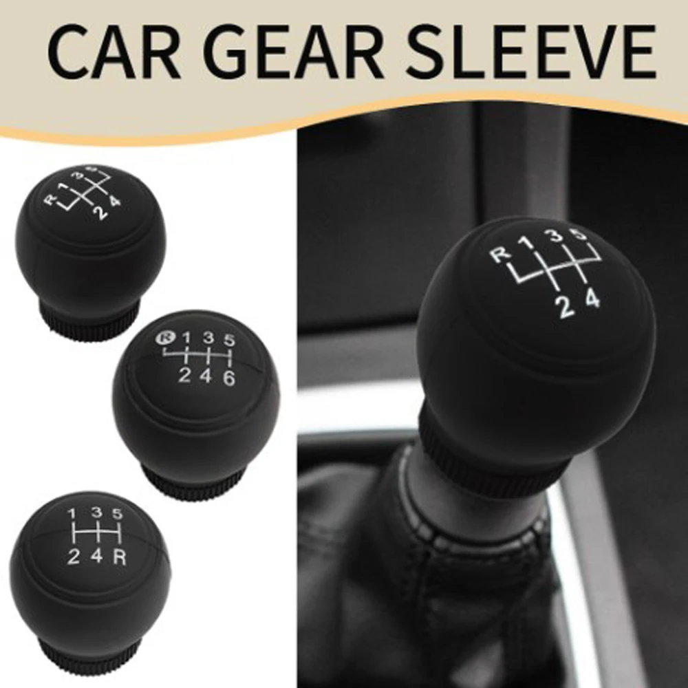 Gear Shift Knob Silicone Cover Universal Gear Rod Protect Case Shifter Collar Manual For Hyundai Tucson For VW Golf