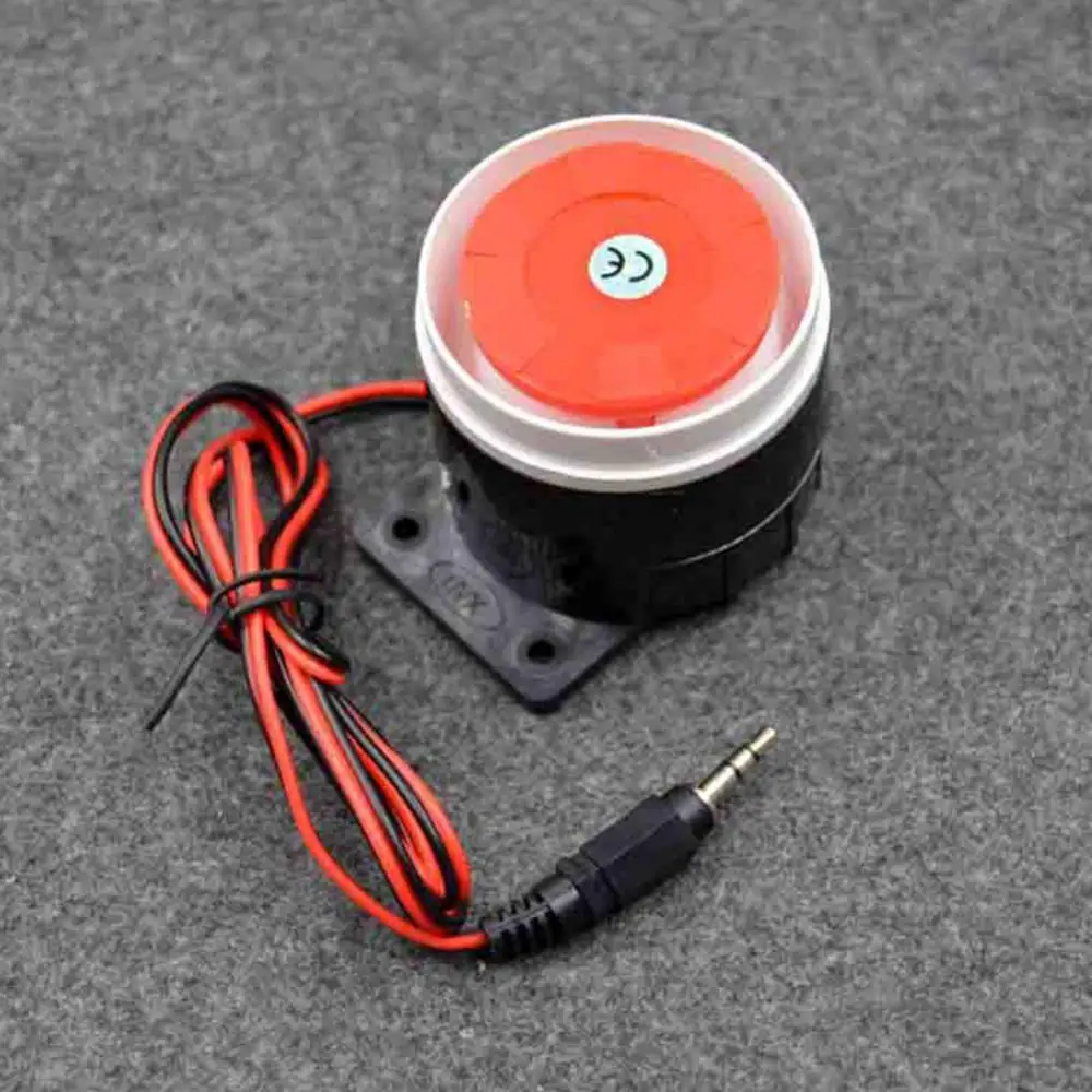 Audio Plug High-performance Versatile Use Loud And Clear Sound Reliable Home Security Easy Installation High Decibel Compact