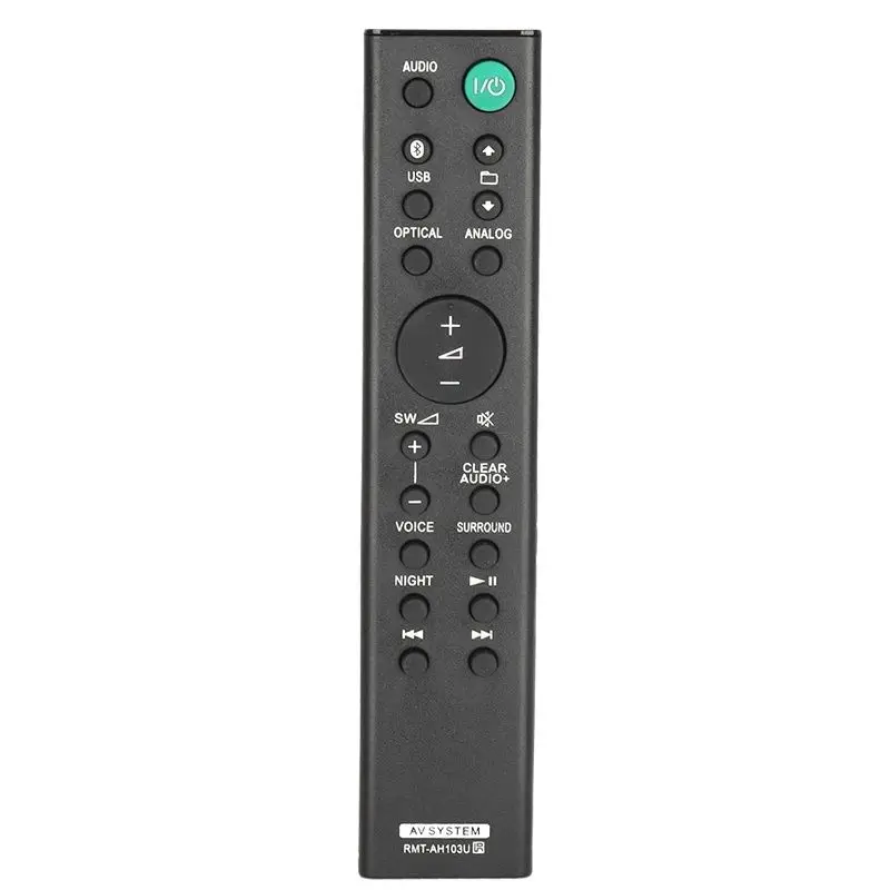 

For RMT-AH103U Sony-Sound-Bar-Remote-Control-Replacement, For Sony Sound Bar HT-CT80 HT-CT180 HT-CT80BT SA-CT180 SA-CT80