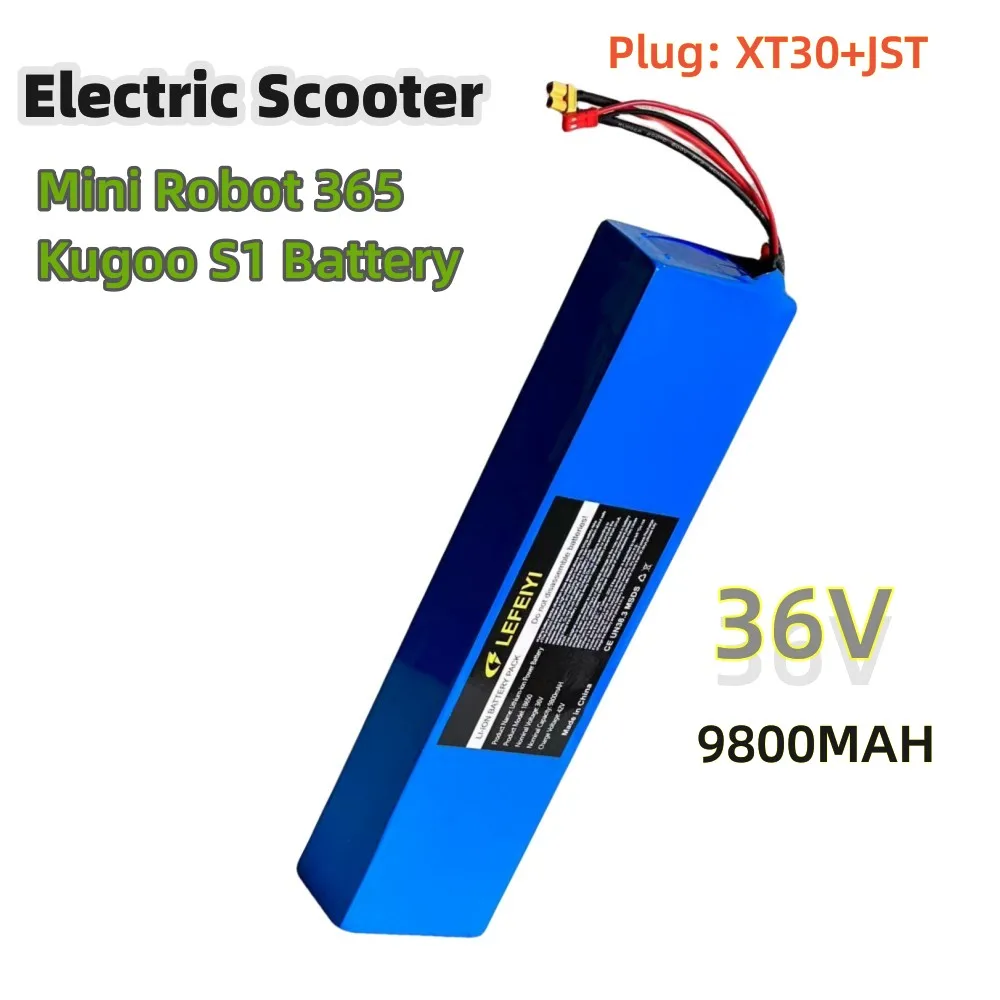 9.8Ah 36V for AOVO M365PRO Battery Kugoo S1