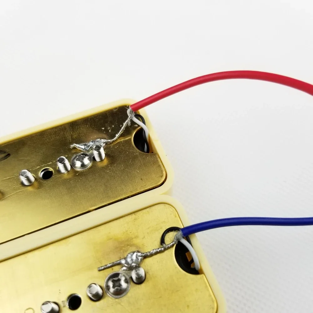 جديد ويلكنسون WO90 1 مجموعة 2 قطعة كريم P90 شريط الصابون لفائف واحدة الرقبة وجسر الغيتار الكهربائي هامبوكر التقاطات