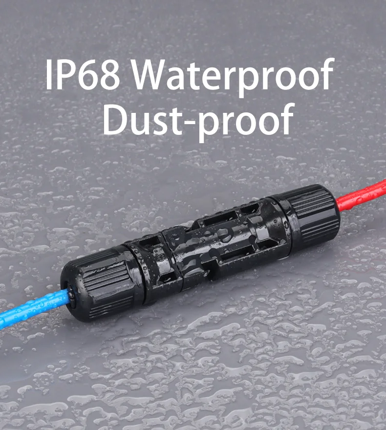 10 Paar IP68 PV-Solar-Stecker, 1000 V, 30 A, Kabel, männliche und weibliche Panels und Photovoltaikanlagen, 2,5/4/6 mm2 Schraubenschlüssel – Detail 1
