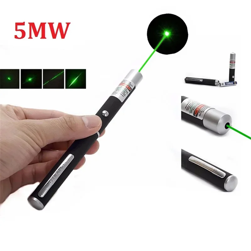 3-piece Set of Three-color Laser Pen Projection Teaching Tactical Demonstration Pen Pet Favorite Toy Laser Pen（without battery）