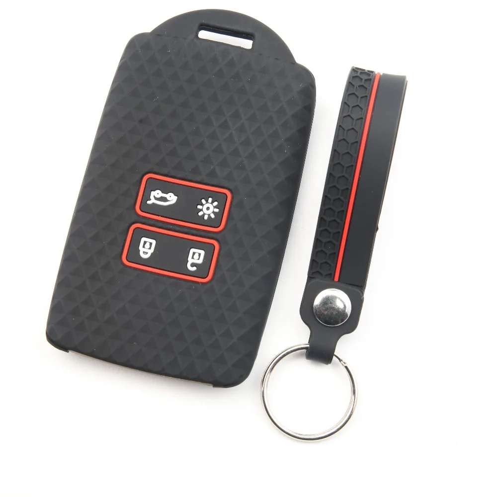 

Новый силиконовый чехол для ключей (1 шт.) для Renault Megane, Austral, Kadjar, Clio, Captur, Arkana, Koleos, Zoe, Scenic, Dacia Sand