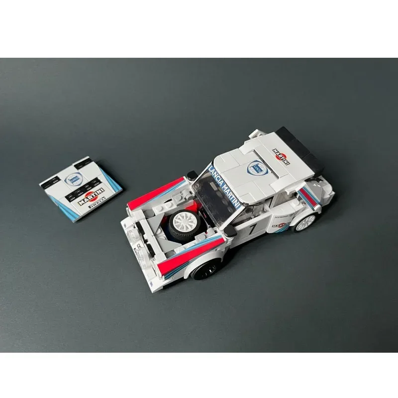 

MOC-161240 Новая классическая культовая модель спортивного гоночного автомобиля 1990-х годов, 419 деталей, игрушка в подарок на день рождения для мальчиков и детей