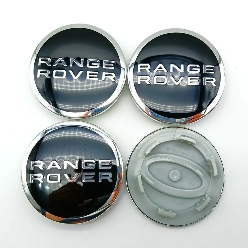 4 قطعة 62 مللي متر عجلة مركز محور قبعات غطاء شعار شعار لاند روفر رينج روفر LR2 LR3 LR4 رينج الرياضة تركيبات الديكور #2