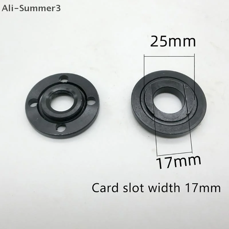 Juego de tuercas con reborde interior, placa de presión de Metal, amoladora angular de Metal, amoladora angular de eje M14, 1/2/3 juegos, 125, 150, 180, 230