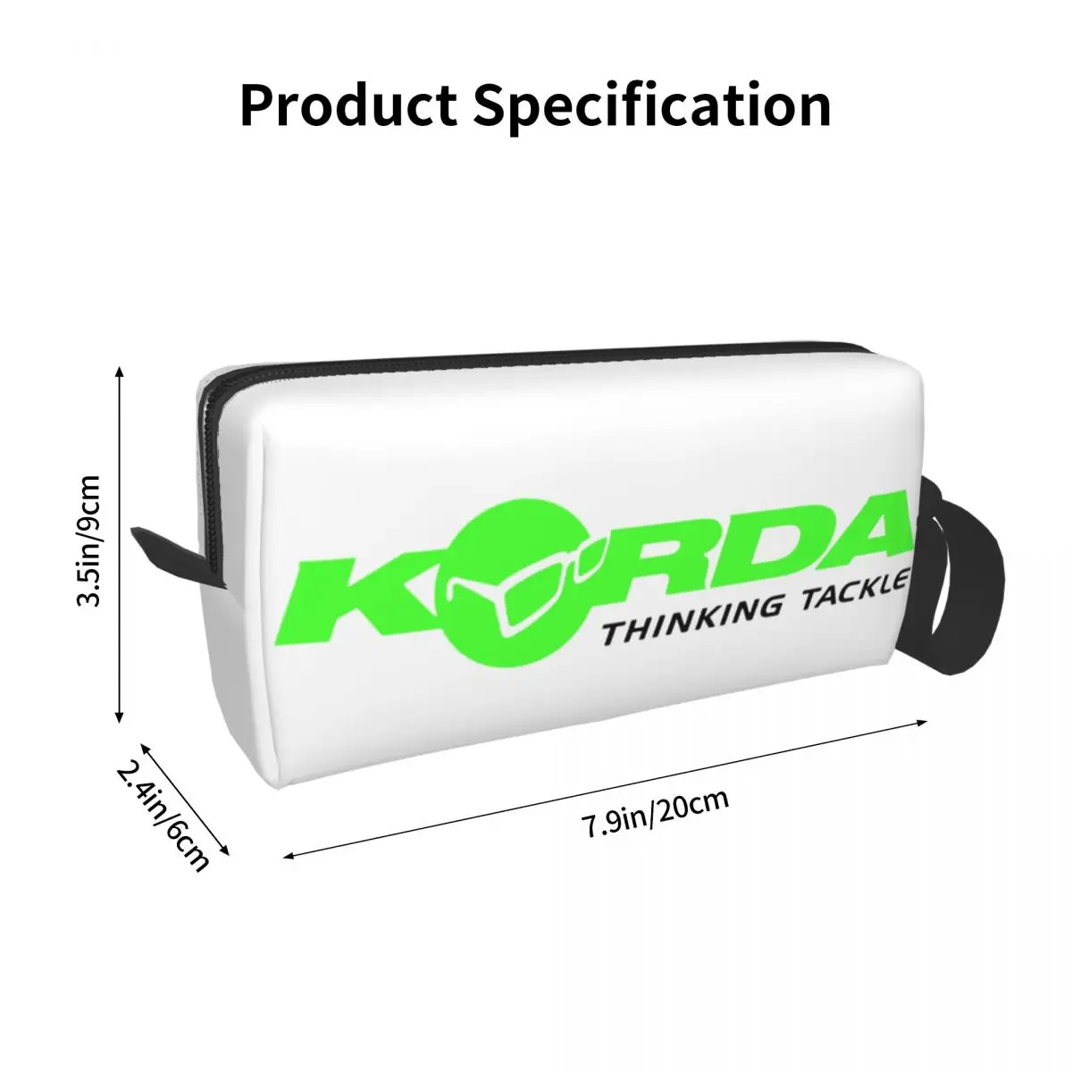 Fashion Korda Fishing Print Travel Toiletry Bag for Women Fish Carp Fisherman Gift Makeup Cosmetic Bag Beauty Storage Dopp Kit